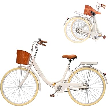 シティサイクル クリーム色 26インチ 前カゴ付き dショッピング |ママチャリ シティサイクル 26インチ カゴ ライト 鍵