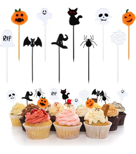 ハロウィン ケーキトッパー カップケーキトッパー 8種16枚 ハロウィン ケーキトッパー カップケーキトッパー 8種16枚 - メルカリ
