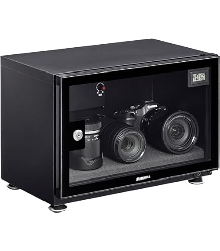 Amazon | 【セット買い】 HAKUBA 防湿庫 E-ドライボックス 100L カビ 