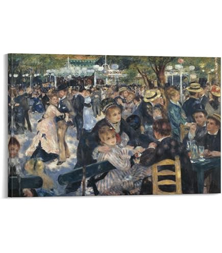 Amazon.co.jp: 世界の名画 ルノワール ムーラン・ド・ラ・ギャレット