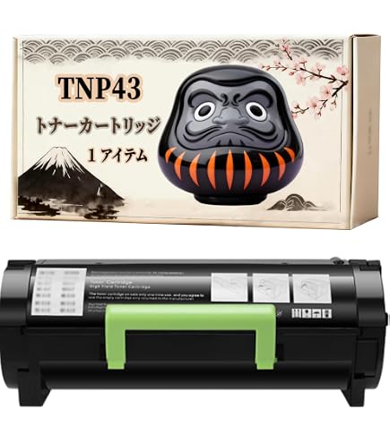 Amazon.co.jp: TNP43 TNP-43 トナーカートリッジ 互換 コニカミノルタ