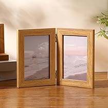 【希少✨】クリストフル　フォトフレーム　写真立て　2つ折り　ダブルフレーム Amazon.co.jp: Shuiling フォトフレーム 2面/3面 額縁 KG判（4R