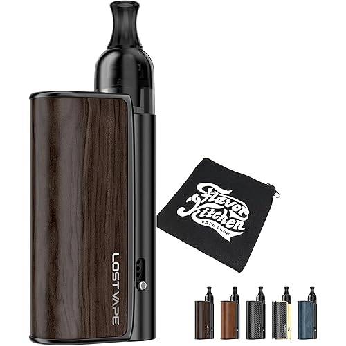【コンパクト】LOST VAPE Thelema Nexus Mini｜ロストベイプ セレマ ネクサス ミニ｜超コンパクト×洗練デザイン｜最大25W出力＆OLED画面搭載｜FlavorKitchenオリジナルミニポーチ付属｜VAPE 電子タバコ スタ