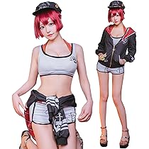 Amazon.co.jp: [milky time] ホロライブ 宝鐘マリン コスプレ 