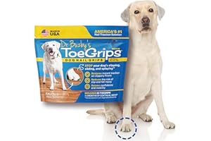 Dr. Buzby's ToeGrips, Instant Traction for Senior and Special Needs Dogs (Medium)