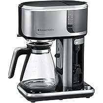 Russell Hobbs コーヒーメーカー　コーヒーミル コーヒーメーカー 全自動 ステンレス おしゃれ 大容量 Russell