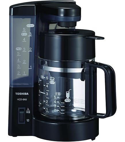 Amazon | TOSHIBA コーヒーメーカー ブラウン HCD-5MJ(T) | 東芝