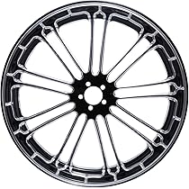 Amazon | 26インチx3.5インチ CNC フロントホイールリム デュアル