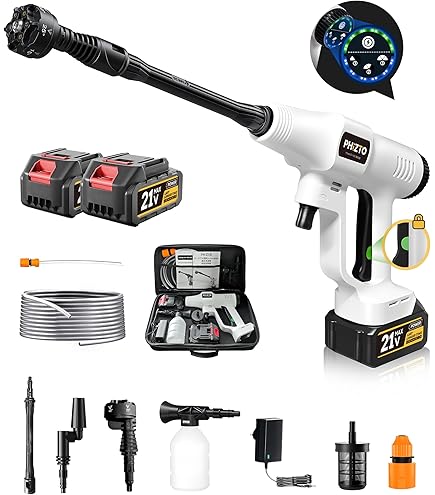 Amazon | 【マキタバッテリ交換可能】 高圧洗浄機 コードレス 5Mpa