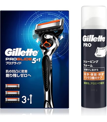 Amazon.co.jp: Gillette ジレット プログライド 電動 本体 替刃3個+