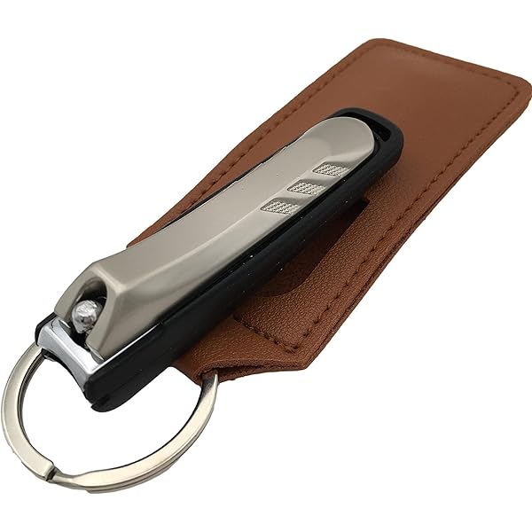 Amazon | 楽々ショップ 爪切り用本革カバー ナスカン付き