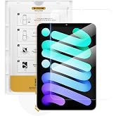 「バリ楽Box」NIMASO ガラスフィルム iPad mini7(A17 Pro)2024用/iPad mini6 2021用 保護フィルム | 自動除塵 気泡ゼロ 指紋防止 フィルム 超簡単貼り付け 衝撃吸収 強化 ガラス 失敗なし ミニ7/ミニ