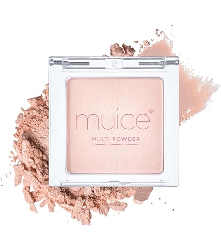 Amazon | 【公式】muice (ミュアイス) ヨレンパウダー さらポア ピンク