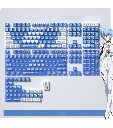 エヴァンゲリオン 綾波レイ キーキャップセット142キー Amazon.co.jp: 2024新世紀エヴァンゲリオンキーキャップ綾波レイOEM108
