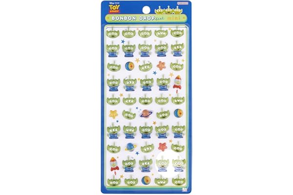 サンスター文具(Sun-Star Stationery) トイ･ストーリー ディズニー ピクサー グッズ ボンボンドロップシール ミニ エイリアン S8815054