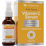 20% Vitamin C Serum - Made in Canada - Certified Organic + 11% Hyaluronic Acid + Vitamin E Moisturizer + Collagen Boost - Rev