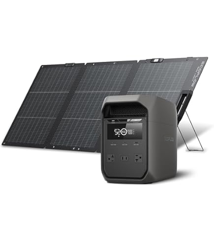 Amazon.co.jp: EcoFlow DELTA 3 Classic ポータブル電源 ソーラー