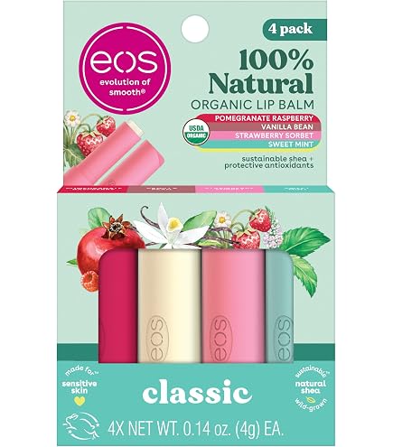 Amazon.co.jp: Eos ナチュラル&オーガニックシアリップクリーム