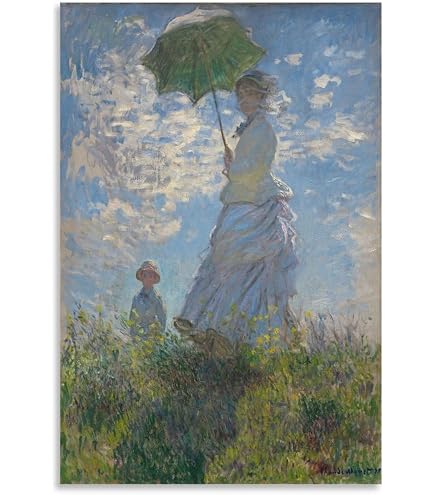 Amazon.co.jp: Claude Monetクロード・モネ 名画の数々ポスター『藤の