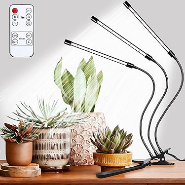 Amazon.co.jp: クリップ式植物育成ライト 屋内植物用 126LED フル