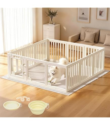 Amazon | Essgudo ペットフェンス 犬 ゲージ 小型犬 サークル 室内