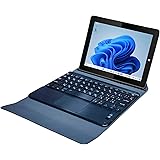 [東京Deco] 2-in-1 ノートパソコン 8.9インチ Windows11搭載 Celeron-N4020 メモリ4GB 64GB 日本語キーボード付属 タッチパネル 2048×1536 フロント/リアカメラ 大容量バッテリ 8000mAh コ