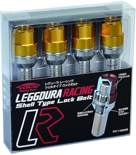 Amazon | KYO-EI ( 協永産業 ) ホイールロックボルト LEGGDURA RACING