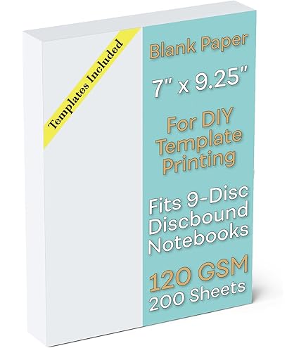 thumbnail image 2 of 6 Pcs Blank Binder Happy Planner Dividers For Discbound Notebooks,7\" X 9.25\" Cla 2 of 13