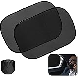 Amazon Co Jp Chinnei 車用サンシェード 車用日除けサンシェード 室内遮光 目隠し 赤ちゃん 子供 Uvカット サンシェード カーシェード 車遮陽 部屋日よけ 車日よけカバー 簡単着脱 静電気素材 遮光断熱 有害な紫外線を止める 収納バッグ付き 44cm 38cm 2枚 ベビー