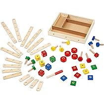 Amazon | Melissa&Doug メリッサ&ダグ コンストラクションセット