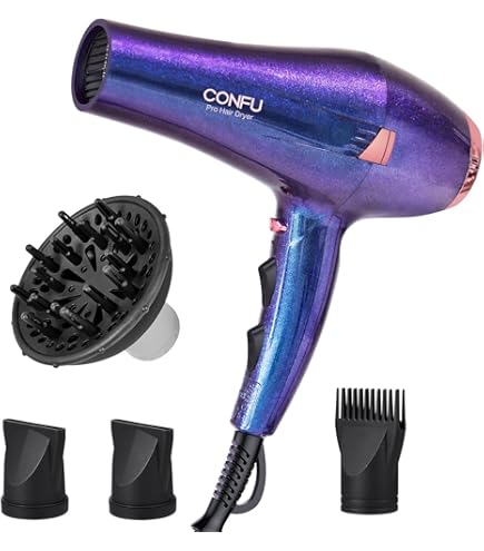 Amazon | ヘアドライヤー プロサロン用 大風量2.8m³/分 速乾 2000Wハイ