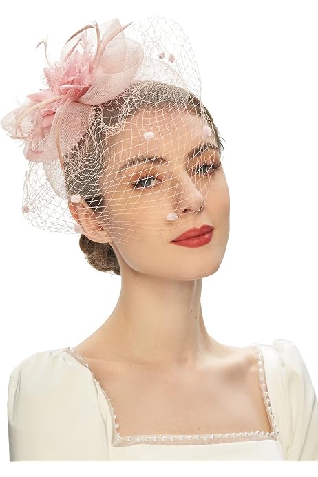 Cizoe Fascinators Hats 20s 50s Hat 