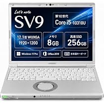 Amazon.co.jp: 【整備済み品】ノートパソコン Let`s note CF-SV9 12.1