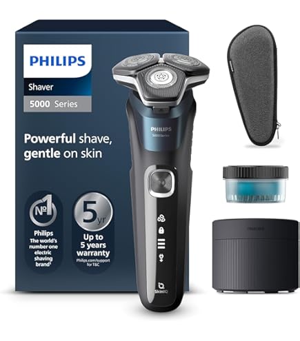 Shaver Series 7000 Wet And Dry Electric Shaver Set With 4 Accessories