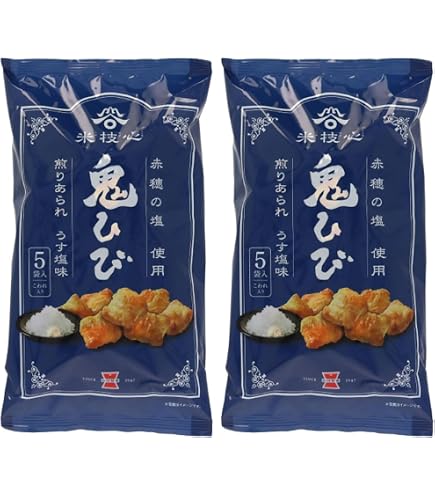 Amazon.co.jp: 岩塚製菓 鬼ひび うす塩味 95g×12袋入 : 食品・飲料・お酒