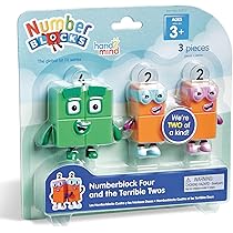Amazon.co.jp: Numberblocks Four and The Terrible Twos ナンバー