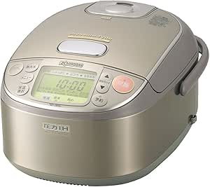 ZOJIRUSHI 真空圧力IH炊飯ジャー極め炊き (5.5合炊き)NP-JB10-XJ ステンレスブラウン