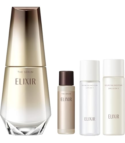 Amazon.co.jp: エリクシール 化粧水 限定ギフトキット ザ セラム 50mL+