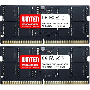【新品】WINTEN DDR5 4800 16GB (8GBx2) Amazon.co.jp: WINTEN ノートPC用 メモリ DDR5-4800 16GB（8GB×2枚
