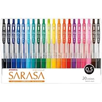 Amazon | ゼブラ(ZEBRA) ジェルボールペン サラサクリップ 0.5mm 38色