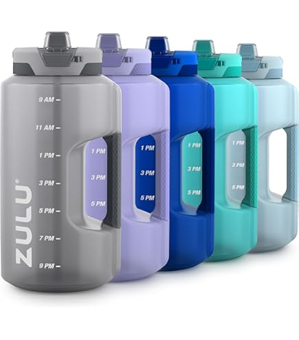 OICEPACK 1 Gallon Water Bottle With 2-in-1 Lid - 128 Oz Motivational Jug, Leak-Proof, Dishwasher Safe Tritan - View #8