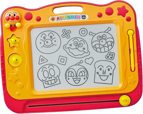 アガツマ(AGATSUMA) アンパンマンが上手に描けちゃう! 天才脳らくがき教室 対象年齢1.5才~ お絵描き おもちゃ - 1