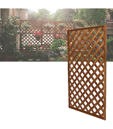 ラティスフェンス　ウッドフェンス4枚セット　151 × 60 ラティスフェンス ウッドフェンス4枚セット 151 × 60