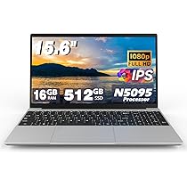 Amazon.co.jp: ノートパソコン、15.6インチLaptops 1080P IPS