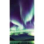 世界遺産 HD(720×1280)壁紙 オーロラに浮かび上がるクルアーニーの山 世界遺産 HD(720×1280)壁紙 オーロラに浮かび上がるクルアーニーの山