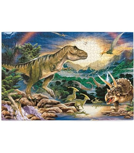 Amazon.co.jp: 1000ピース ジグソーパズル 恐竜 滝野晴夫 : おもちゃ