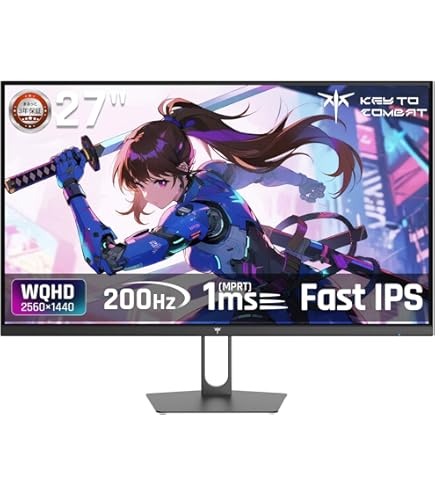 Amazon.co.jp: KTC 27インチゲーミングモニター WQHD (2560x1440