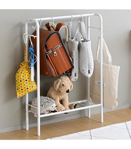 Amazon｜W STANDARD インダストリアル アイアンハンガーラックRD-01A