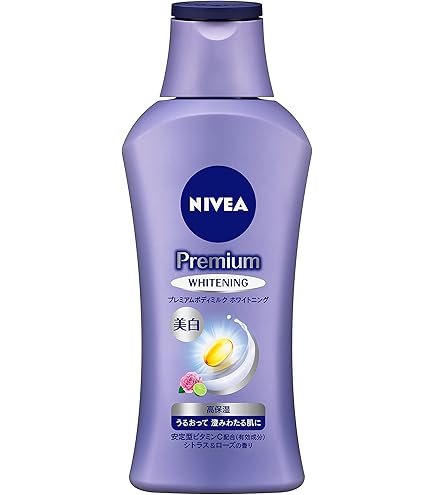 Amazon | ニベア プレミアム ボディミルク リペア 無香料 ・ 無着色