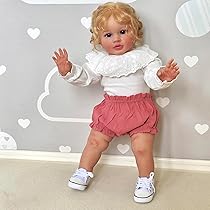 赤ちゃん　お人形　笑顔　リボーンドール　低体重児　小さめ　reborn doll 717emOpJBwL._AC_UL210_SR210,